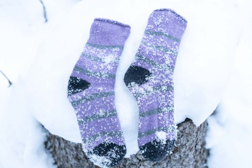 Vlnené ponožky Melton